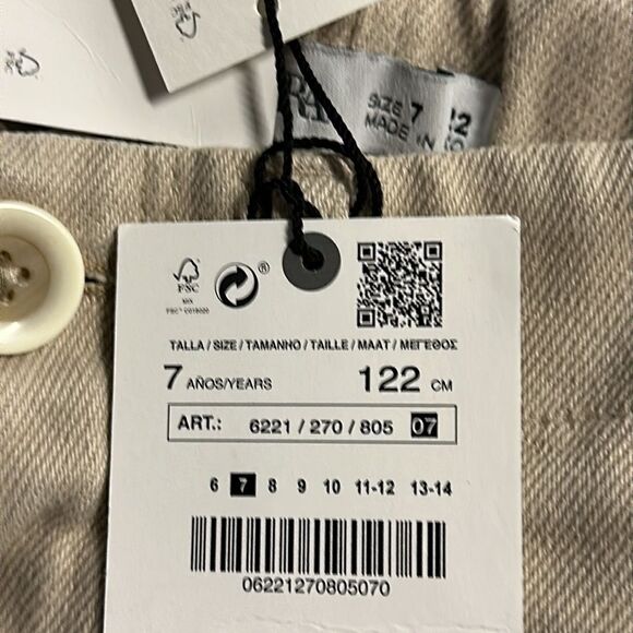 ZARA Kids | Ice | CARGO PANTS - Picture 7 of 7